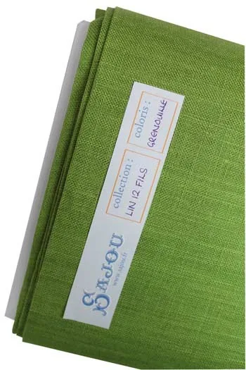 Lin à Broder 12 Fils Au Cm Au Mètre Grenouille 1 Lin à Broder 12 Fils Au Cm Au Mètre Grenouille