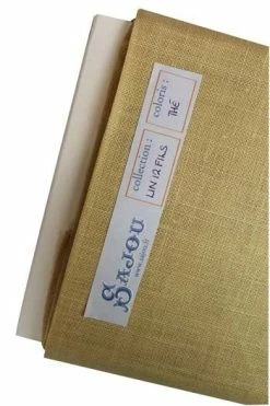 Lin à Broder 12 Fils Au Cm Au Mètre Thé