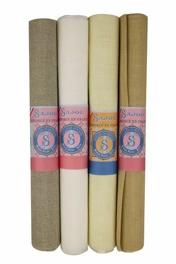 Lin à Broder 16 Fils Au Cm 50 X 70 Cm Crème 4 Lin à Broder 16 Fils Au Cm 50 X 70 Cm Crème – Image 4