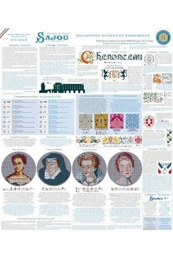 Lin Broderie 70x70 Cm Ardoise Chenonceau 5 Lin Broderie 70x70 Cm Ardoise Chenonceau – Image 5