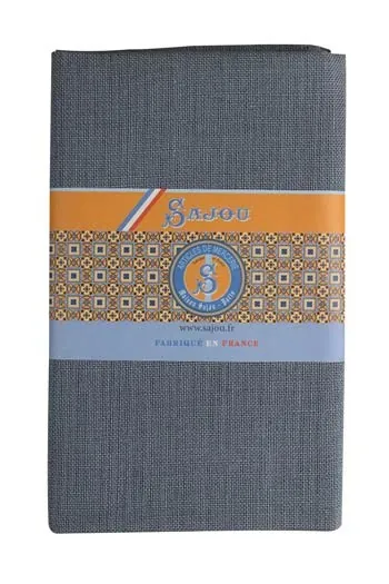 Lin Broderie 70x70 Cm Ardoise Chenonceau 1 Lin Broderie 70x70 Cm Ardoise Chenonceau