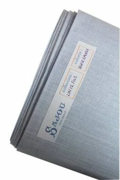 Lin Broderie 70x70 Cm Bleu Ciel Maison Sajou -artisanat Soldes Magasin lin broderie 70x70 cm bleu ciel maison sajou 1