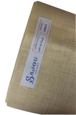 Lin Broderie 70x70 Cm Sable Tapisserie Bayeux -artisanat Soldes Magasin lin broderie 70x70 cm sable tapisserie bayeux 2