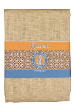 Lin Broderie 70x70 Cm Sable Tapisserie Bayeux