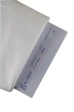 Mètre Lin Broderie Traditionnelle - Blanc