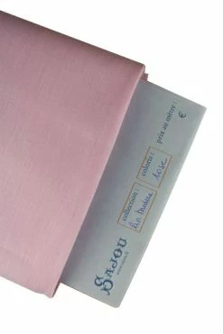 Mètre Lin Broderie Traditionnelle - Rose