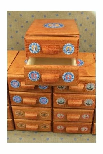 Meuble Mercerie 2 Tiroirs Fil Au Chinois 9 Meuble Mercerie 2 Tiroirs Fil Au Chinois – Image 9