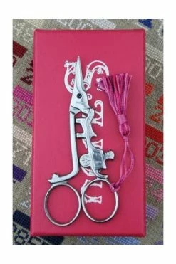 Paire De Ciseaux Broderie Acier Carriole -artisanat Soldes Magasin paire de ciseaux broderie acier carriole 4