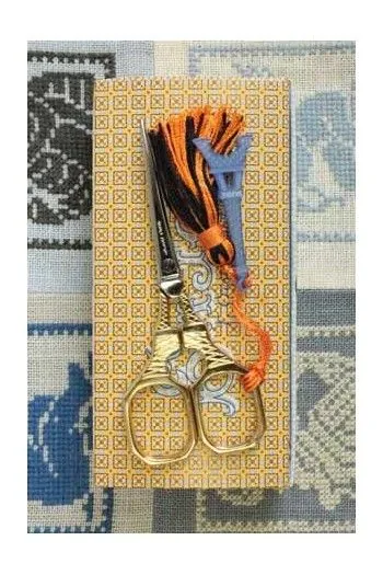 Paire De Ciseaux Broderie Aurifiée Tour Eiffel Bleue 3 Paire De Ciseaux Broderie Aurifiée Tour Eiffel Bleue – Image 3