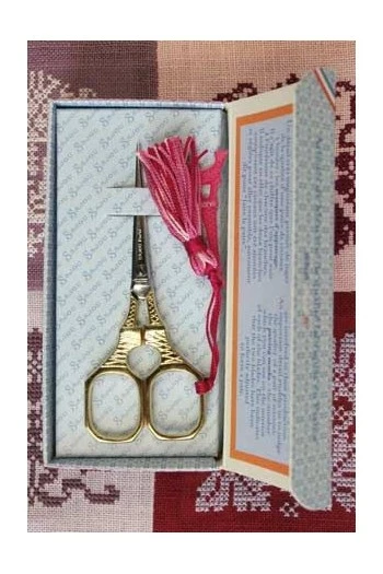 Paire De Ciseaux Broderie Aurifiée Tour Eiffel Rose 4 Paire De Ciseaux Broderie Aurifiée Tour Eiffel Rose – Image 4
