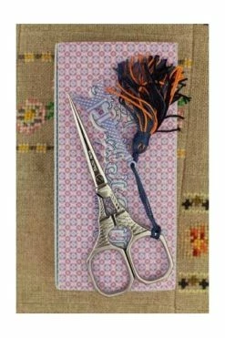 Paire De Ciseaux Broderie Chromée Tour Eiffel Bleue -artisanat Soldes Magasin paire de ciseaux broderie chromee tour eiffel bleue 2