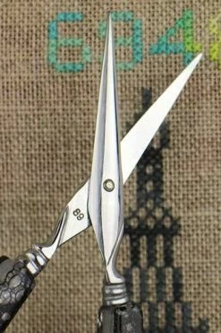 Paire De Ciseaux Broderie Dentelle Calais Noire -artisanat Soldes Magasin paire de ciseaux broderie dentelle calais noire 3