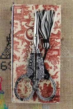 Paire De Ciseaux Broderie Dentelle Calais Noire -artisanat Soldes Magasin paire de ciseaux broderie dentelle calais noire 6