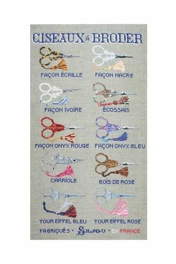 Paire De Ciseaux Broderie Façon écaille S 7 Paire De Ciseaux Broderie Façon écaille S – Image 7