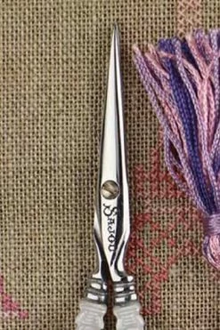 Paire De Ciseaux Broderie Façon Nacre Cygnes -artisanat Soldes Magasin paire de ciseaux broderie facon nacre cygnes 4