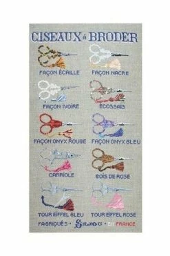 Paire De Ciseaux Broderie Façon Nacre S -artisanat Soldes Magasin paire de ciseaux broderie facon nacre s 6