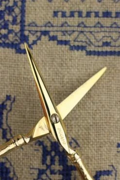 Paire De Ciseaux Broderie Langres Aurifiée -artisanat Soldes Magasin paire de ciseaux broderie langres aurifiee 4