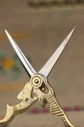 Paire De Ciseaux Broderie Lièvre Aurifiée 4 Paire De Ciseaux Broderie Lièvre Aurifiée – Image 4