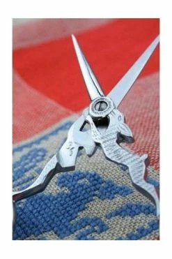 Paire De Ciseaux Broderie Lièvre Chromée -artisanat Soldes Magasin paire de ciseaux broderie lievre chromee 3