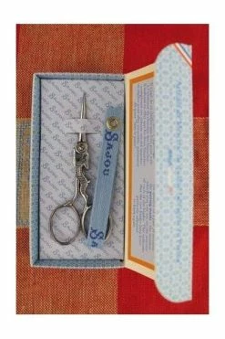 Paire De Ciseaux Broderie Lièvre Chromée -artisanat Soldes Magasin paire de ciseaux broderie lievre chromee 5