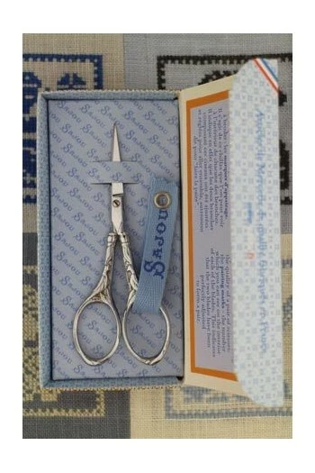 Paire De Ciseaux Broderie Paon Chromée 7 Paire De Ciseaux Broderie Paon Chromée – Image 7