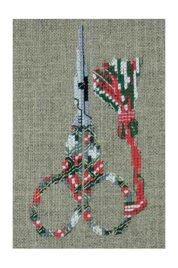 Paire De Ciseaux Broderie Sajou Tissu écossais 9 Paire De Ciseaux Broderie Sajou Tissu écossais – Image 9