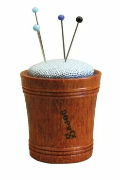 Pique-épingles En Bois Lin Bleu Ciel