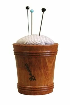 Pique-épingles En Bois Lin Rose