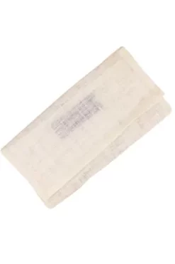 Pochette De Serviette à Broder Lin Blanc Cassé