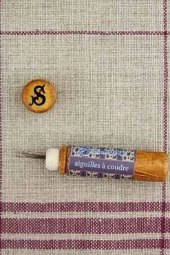 Porte-aiguilles En Bois Aiguilles à Coudre -artisanat Soldes Magasin porte aiguilles en bois aiguilles a coudre 4