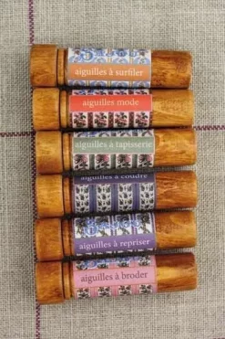 Porte Aiguilles En Bois Aiguilles à Tapisserie -artisanat Soldes Magasin porte aiguilles en bois aiguilles a tapisserie 2