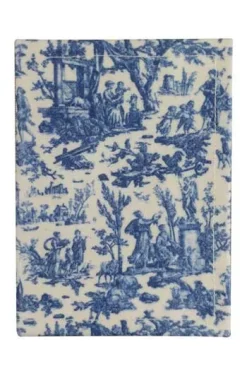 Porte-cartes Toile Cirée Offrande Miniature Bleu
