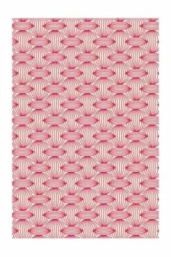 Porte-cartes Toile Cirée Plaisirs Rose -artisanat Soldes Magasin porte cartes toile ciree plaisirs rose 2