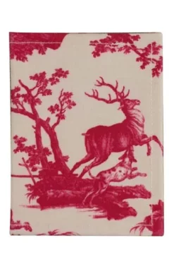 Porte-cartes Toile Cirée Plaisirs Rose