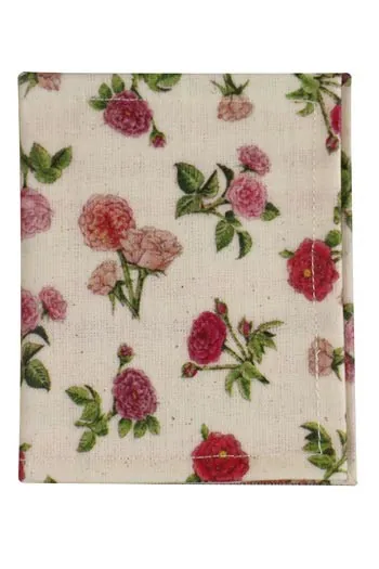 Porte-cartes Toile Cirée Roses Joséphine 1 Porte-cartes Toile Cirée Roses Joséphine