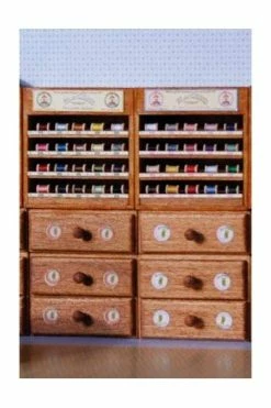 Présentoir Bois Miniature Fil Patchwork -artisanat Soldes Magasin presentoir bois miniature fil patchwork 5