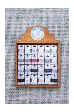 Présentoir Bois Miniature Rubans Coton N°2