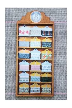 Présentoir Bois Miniature Rubans Larges