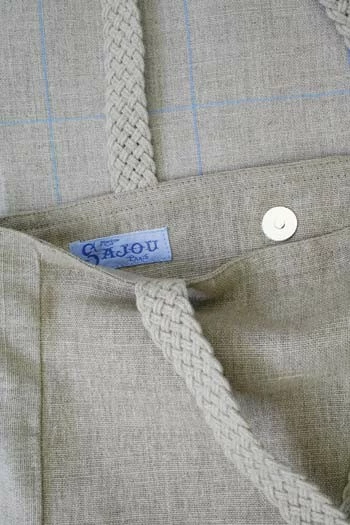 Sac à Broder Lin Naturel 12 Fils 3 Sac à Broder Lin Naturel 12 Fils – Image 3