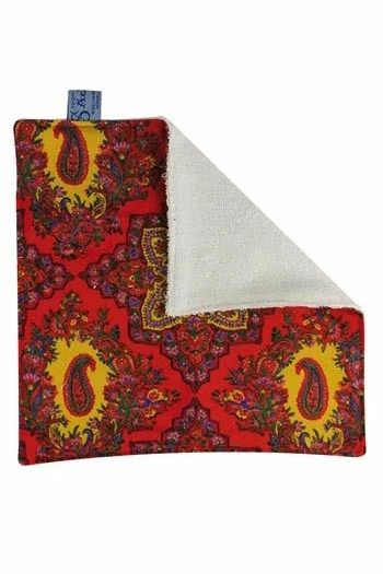 Sept Lingettes Lavables Cachemire Andrinople 3 Sept Lingettes Lavables Cachemire Andrinople – Image 3