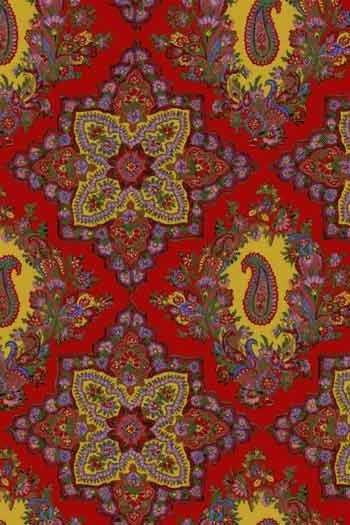 Sept Lingettes Lavables Cachemire Andrinople 5 Sept Lingettes Lavables Cachemire Andrinople – Image 5