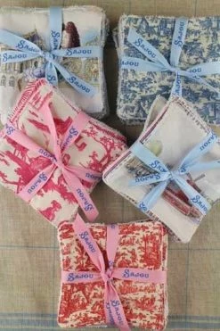 Sept Lingettes Lavables Marie Antoinette Trianon 7 Sept Lingettes Lavables Marie Antoinette Trianon -artisanat Soldes Magasin sept lingettes lavables marie antoinette trianon 2