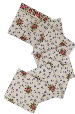 Sept Lingettes Lavables Marie Antoinette Trianon