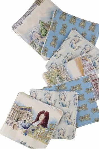 Sept Lingettes Lavables Versailles 1 Sept Lingettes Lavables Versailles