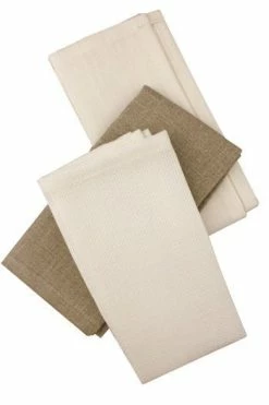 Serviette De Table à Broder Lin Naturel 9 Serviette De Table à Broder Lin Naturel -artisanat Soldes Magasin serviette de table a broder lin naturel 2