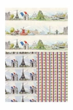 Tablier De Cuisine Tissu Belle Ville De Paris -artisanat Soldes Magasin tablier de cuisine tissu belle ville de paris 4