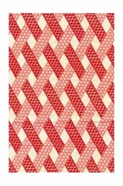 Tablier De Cuisine Tissu Damas Rouge -artisanat Soldes Magasin tablier de cuisine tissu damas rouge 1