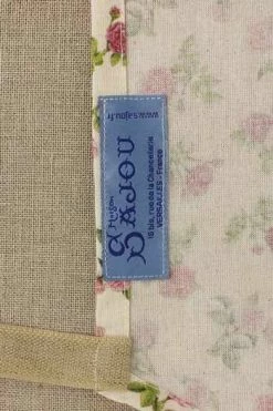 Tablier De Cuisine Tissu Petites Roses Joséphine -artisanat Soldes Magasin tablier de cuisine tissu petites roses josephine 1