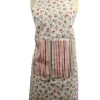 Tablier De Cuisine Tissu Petites Roses Joséphine