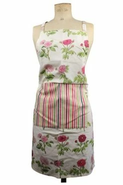 Tablier De Cuisine Tissu Roses De Joséphine